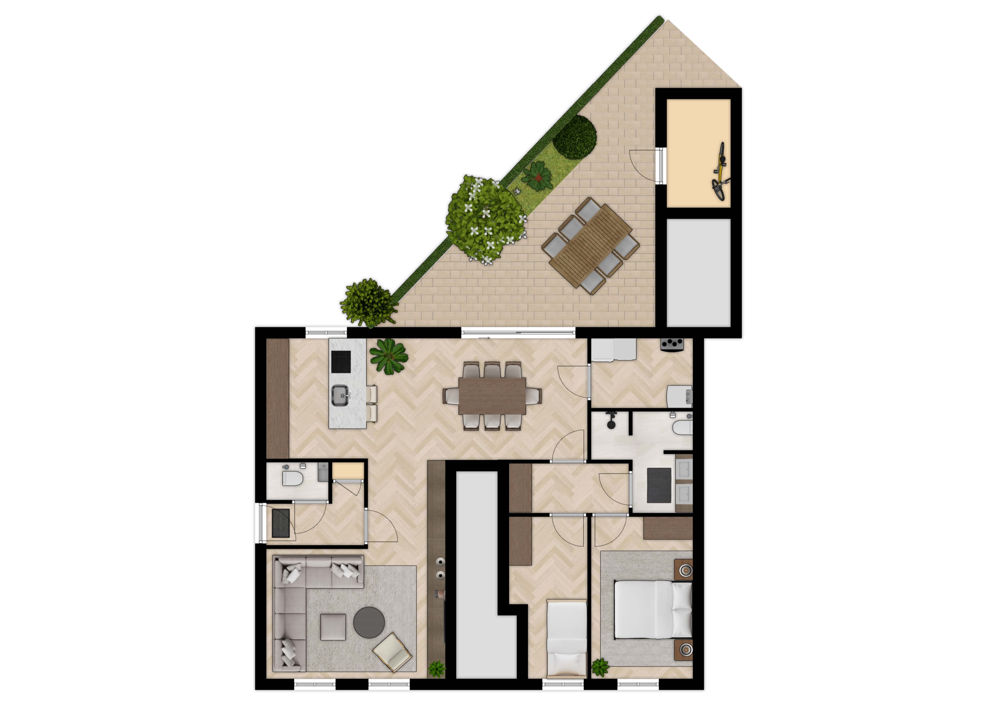 Plattegrond B2